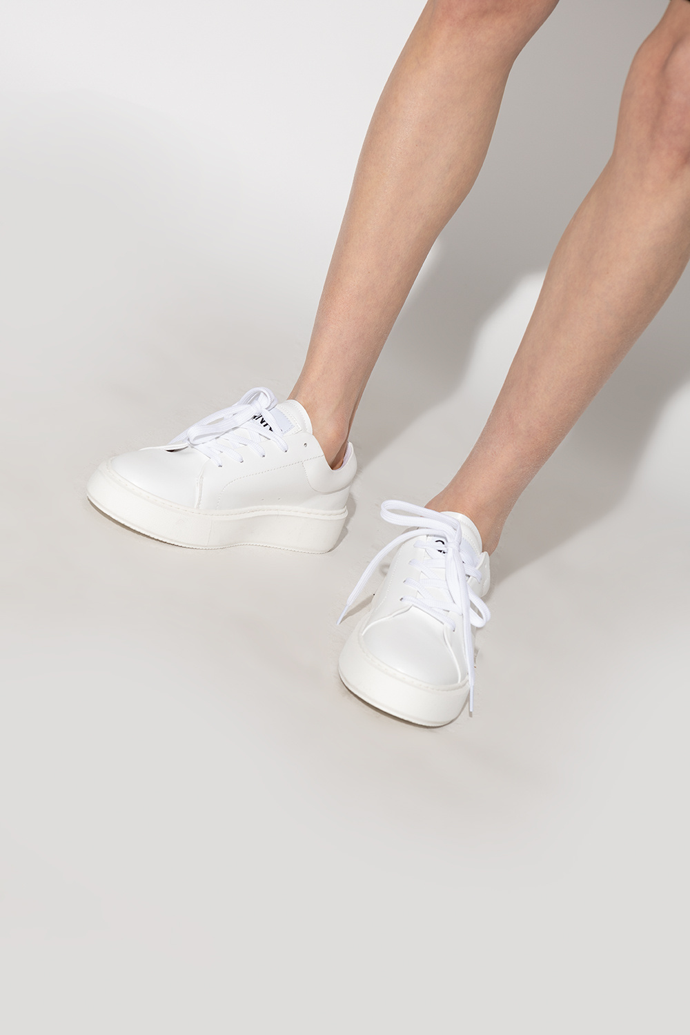 Ganni sneakers fashion white